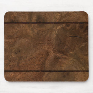 Root wood line inlay mouse mat