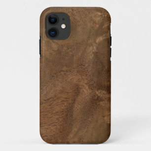 Root wood texture iPhone 11 case