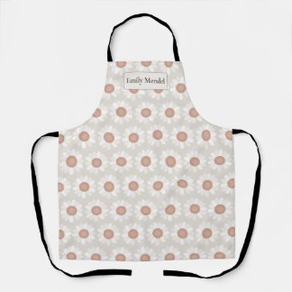 Rooted & Blooming – Misty Mauve Garden Chamomile  Apron
