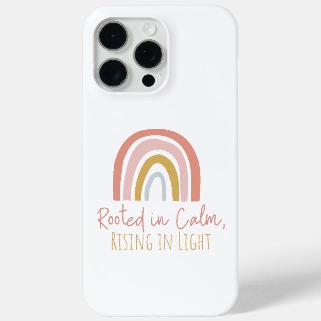 Rooted in Calm Phone Case – Tranquil Nature-Inspir (Back)
