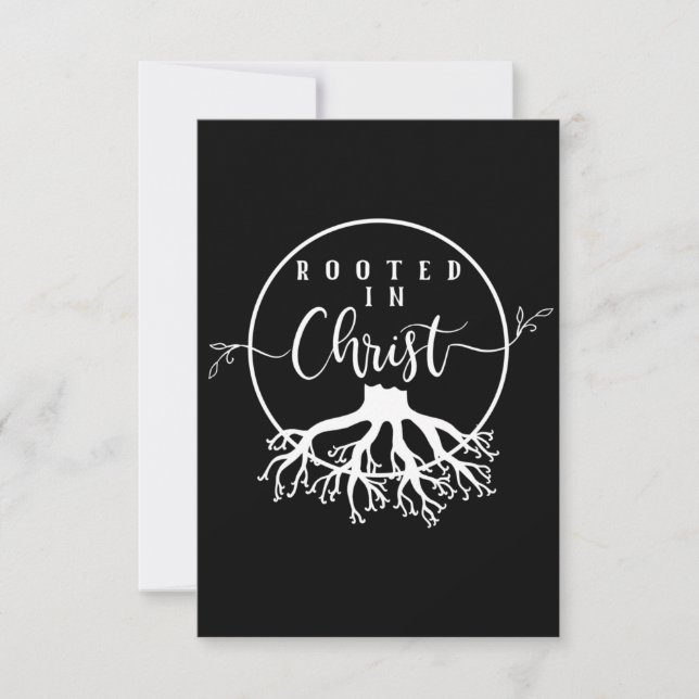 Rooted in Christ Card (Front)