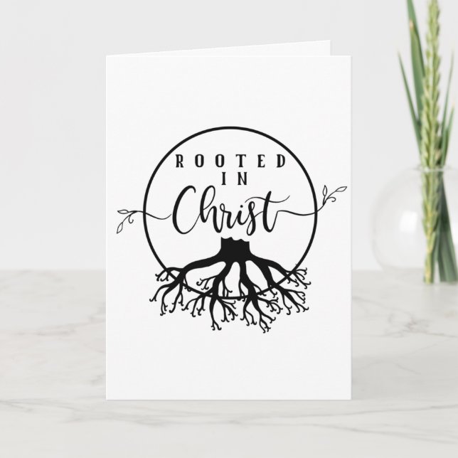 Rooted in Christ Card (Front)