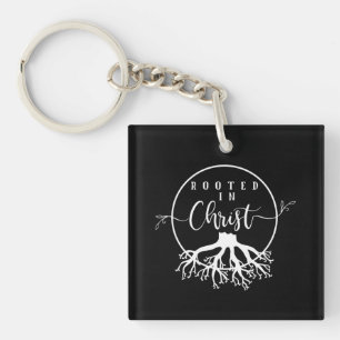 Rooted in Christ Key Ring