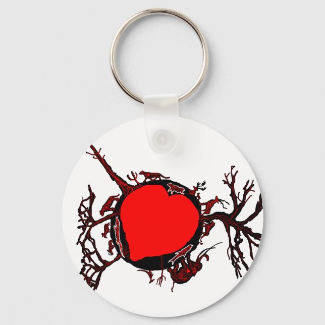 Rooted In Love Keychain (Front)