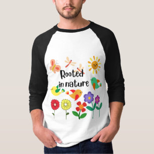 "Rooted in Nature" Eco-Inspired Graphic T-Shirt
