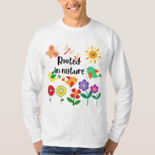 "Rooted in Nature" Eco-Inspired Graphic T-Shirt
