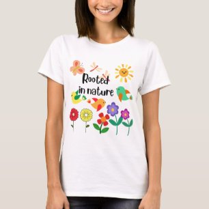 "Rooted in Nature" Eco-Inspired Graphic T-Shirt