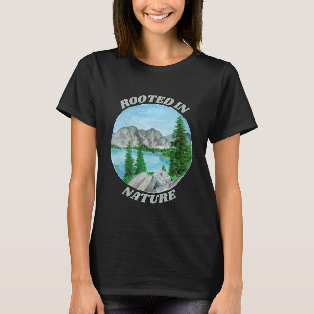 Rooted In Nature Forest Explorer T-Shirt (Front)