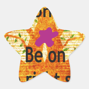 Rooted in Righteousness Baobab Vintage Perspective Star Sticker