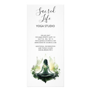 Rooted light Sacred Feminine Meditation Rack Card