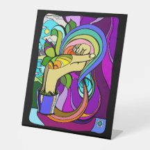 Rooted Potential Pedestal Sign