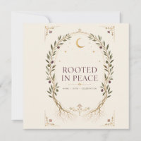 Rooted Romance Plum Olive Personalised Wedding Fav