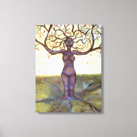 "Rooted" Tree Goddess Art
