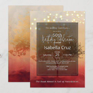 Rooted Warmth Minimal Design Invitation