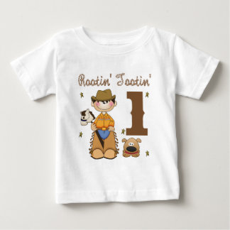 Rootin Tootin Cowboy 1 Baby T-Shirt