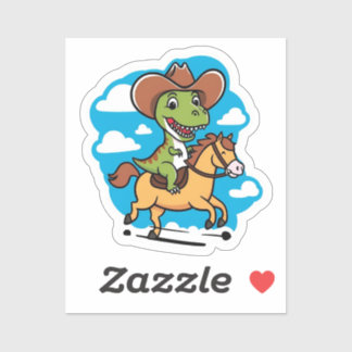  Rootin’ Tootin’ Rex Sticker