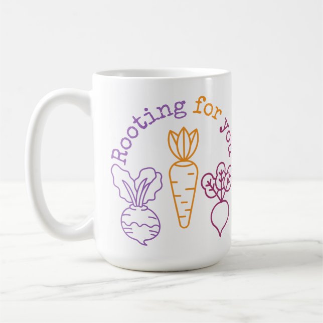 Rooting for you   coffee mug (Left)