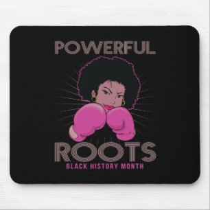 Roots Black History Month I Love My Roots Mouse Mat
