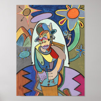 "Roots Living" by Ruchell Alexander Poster