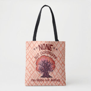 Roots of Destiny: Self-Empowerment Tote Bag