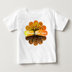 Roots of Love Flower Girl Custom Current Year Baby T-Shirt