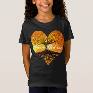 Roots of Love Flower Girl T-Shirt