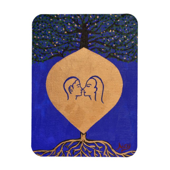 Roots of Love Magnet (Vertical)