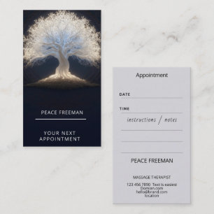 Roots of Starlight Luminous Tree of Life Business Card