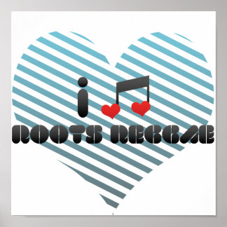 Roots Reggae fan Poster