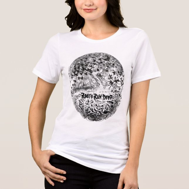 Roots Run Deep Tri-Blend Shirt (Front)