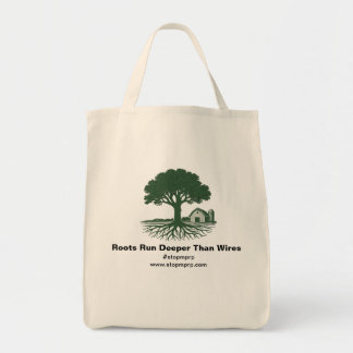 Roots Run Deeper Than Wires Tote Bag