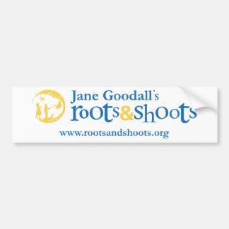 Roots & Shoots Bumpersticker Bumper Sticker