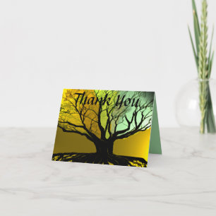 Roots Thank You Card