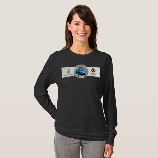 RootsTech Ride Along in a long-sleeved T-shirt (Front Full)