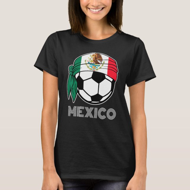 Ropa Mexicana Para Hombre Hinchas Soccer Mexico Fu T-Shirt (Front)