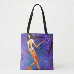 Rope Acrobat Tote Bag