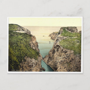 Rope Bridge. Carrick-a-Rede. Co. Antrim, Ireland r Postcard
