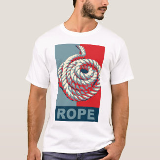 Rope - Obama "Hope" spoof tee
