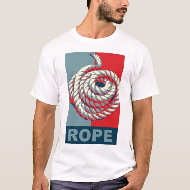 Rope - Obama "Hope" spoof tee (Front)
