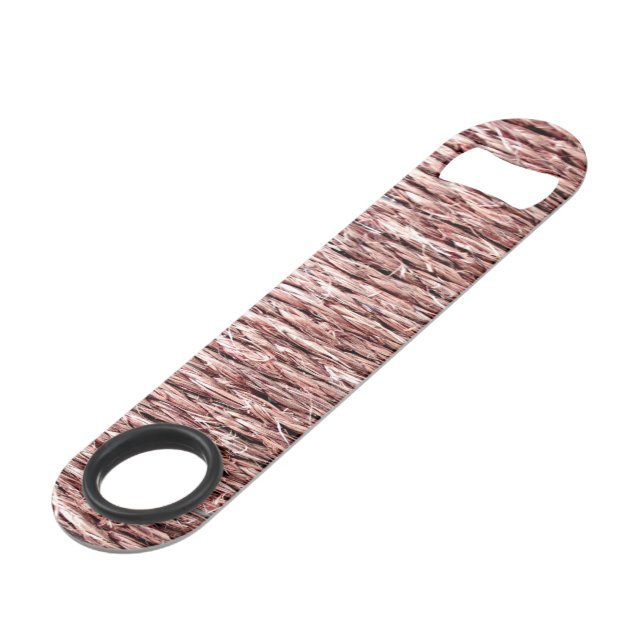 Rope Wrapped Bottle Opener (Front Angled)