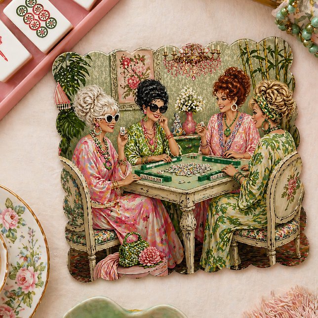 Roper Romp Mahjong Party Coaster (Creator Uploaded)