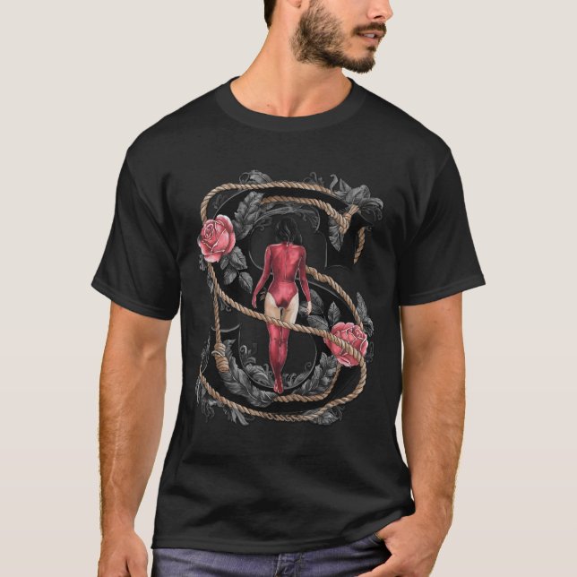 Ropes and roses T-Shirt (Front)