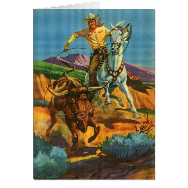 Roping a Steer (Front)