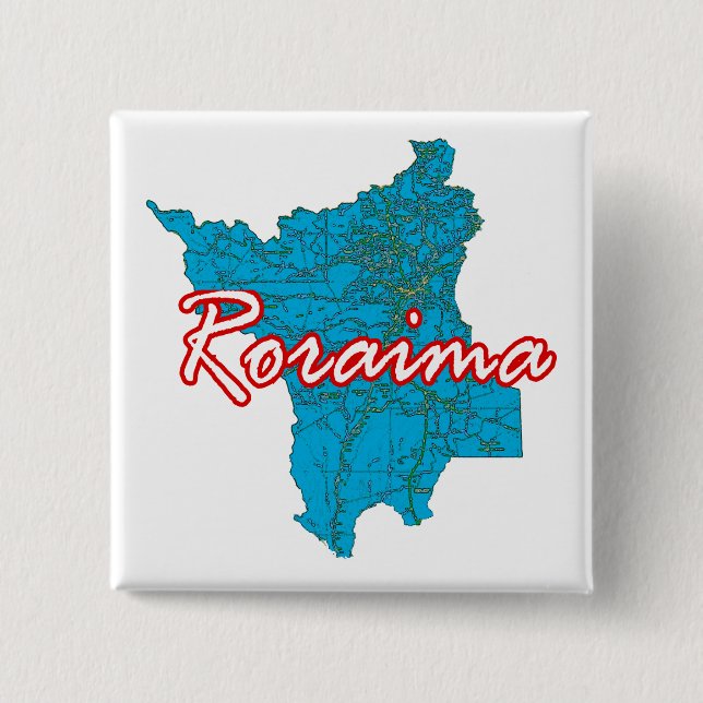 Roraima 15 Cm Square Badge (Front)