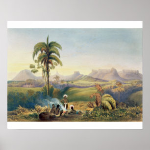 Roraima, a Remarkable Range of Sandstone Mountains Poster