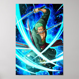 Roronoa Zoro   one piece Poster