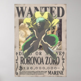 Roronoa Zoro Poster