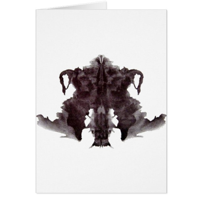 Rorschach Blot 4 (Front)