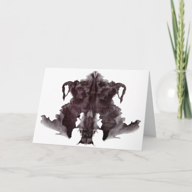 Rorschach Blot 4 Card (Front)