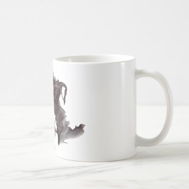 Rorschach Blot 4 Coffee Mug (Right)